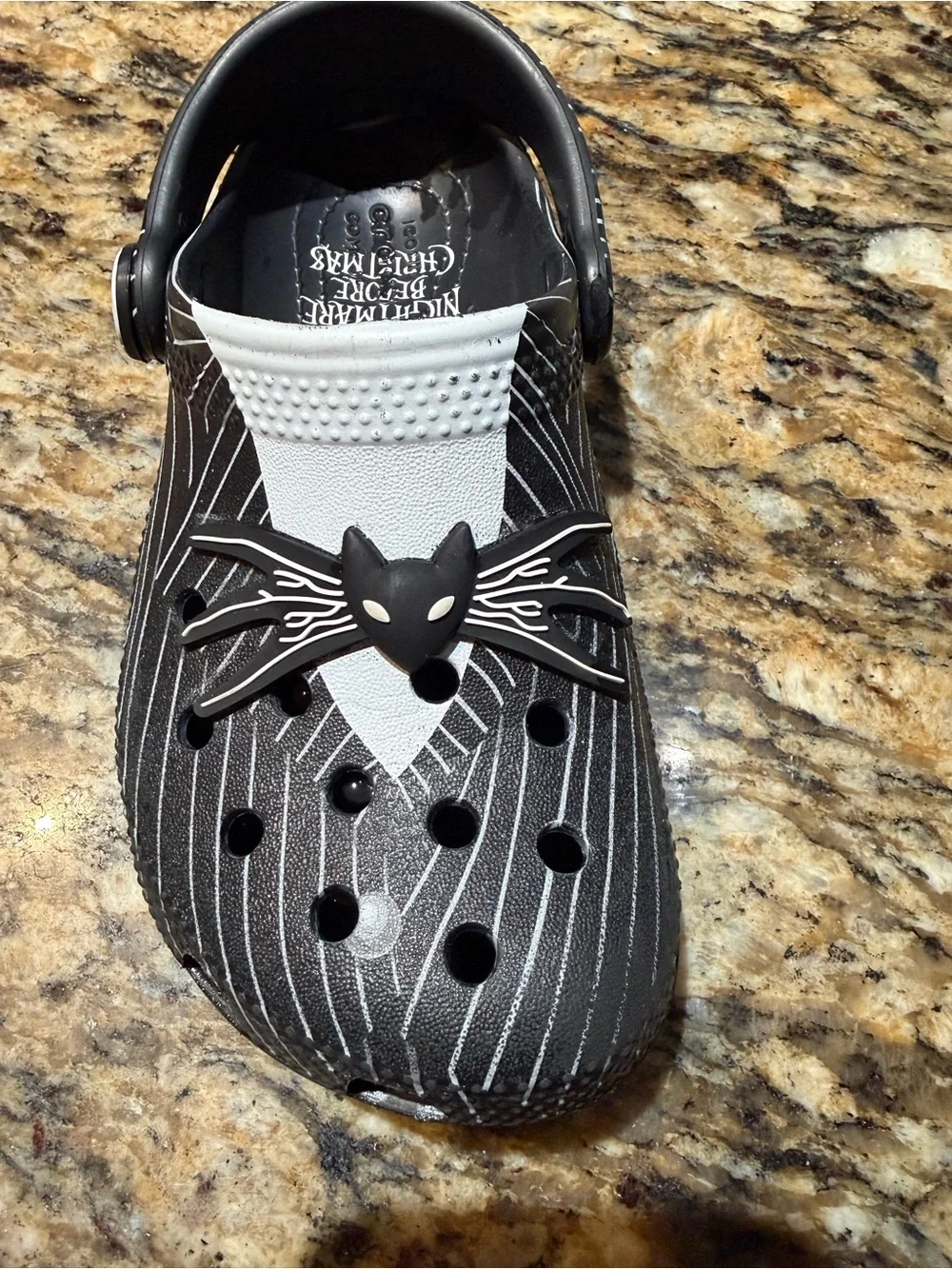 Nightmare Before Christmas Jack Crocs